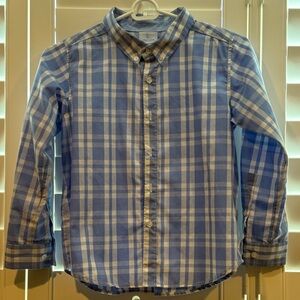 Boy’s Button Down Shirt - Millbrook Plaid 
Little English